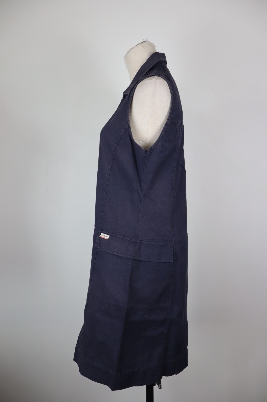 COLMAR VESTITO ABITO SMANICATO CON ZIP DONNA TG. 44 WOMAN CASUAL VINTAGE DRESS