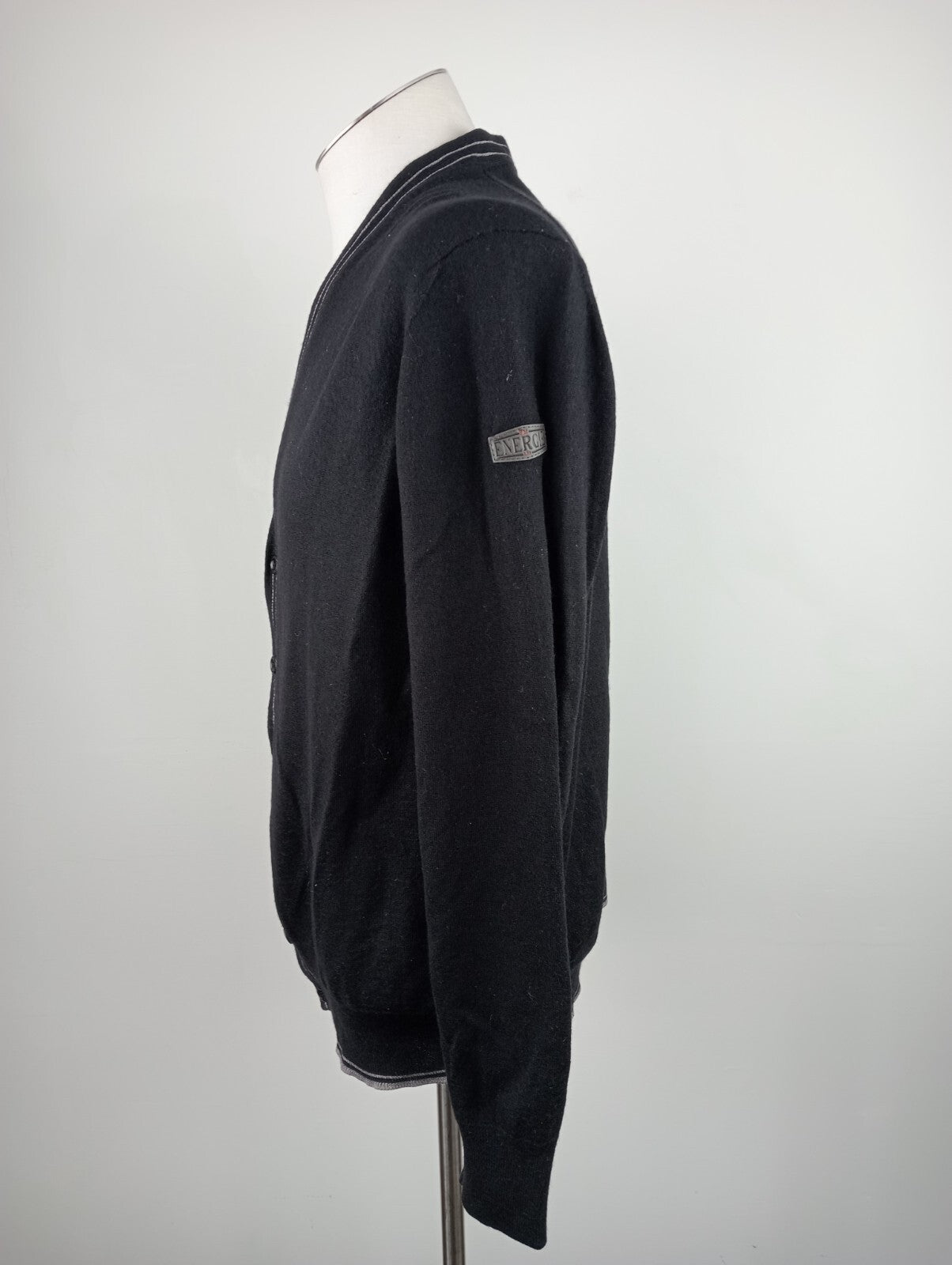 ENERGIE CARDIGAN MAGLIONE LANA WOOL UOMO TG 2XL MAN SWEATER CASUAL VINTAGE