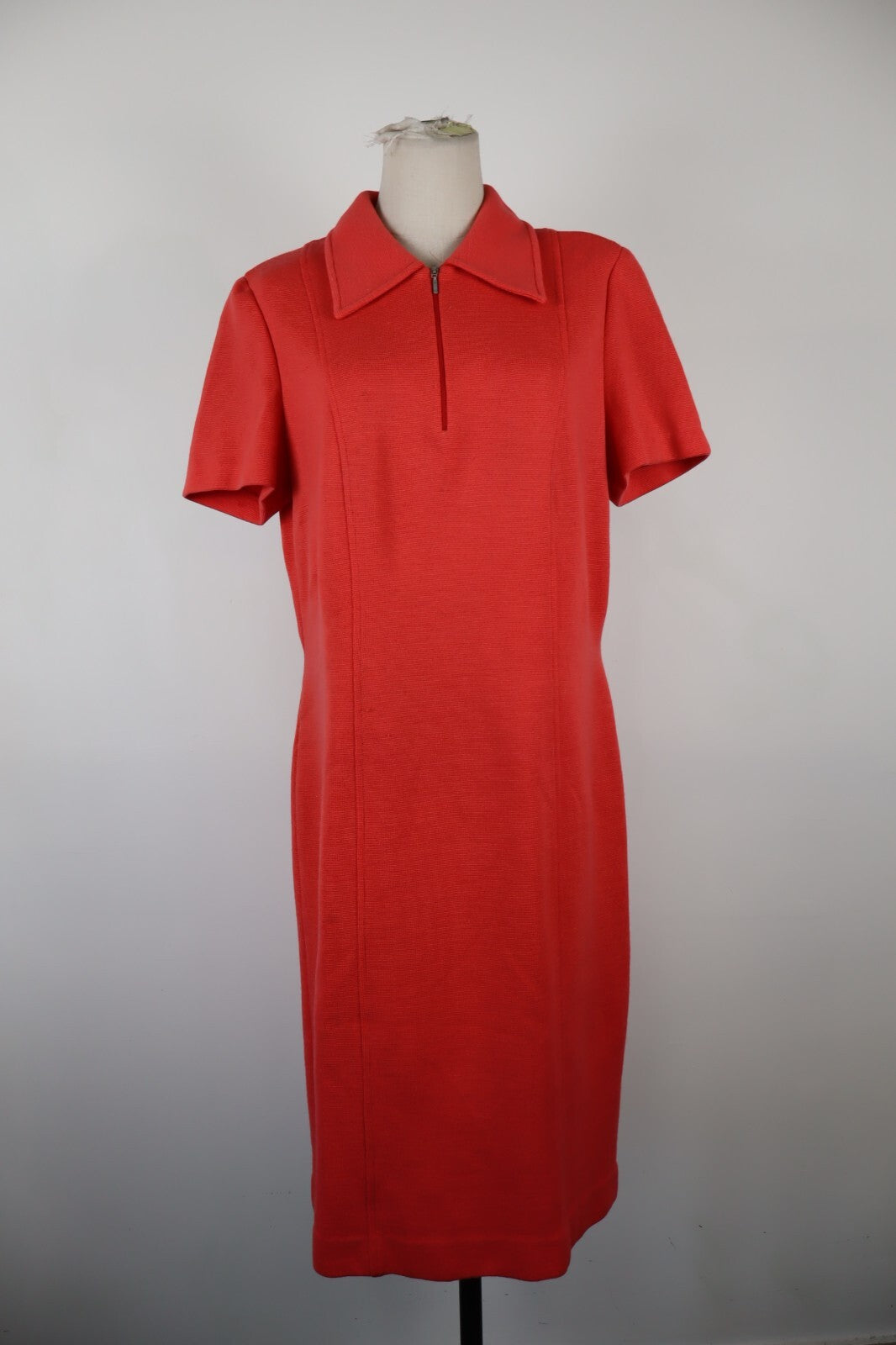 LUISA SPAGNOLI VESTITO ABITO SPALLINE LANA DONNA TG M WOMAN CASUAL VINTAGE DRESS