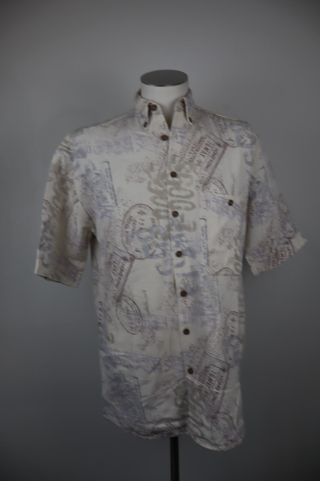 CAMEL COLLECTION CAMICIA UOMO COTONE TG. M MAN CASUAL VINTAGE COTTON SHIRT