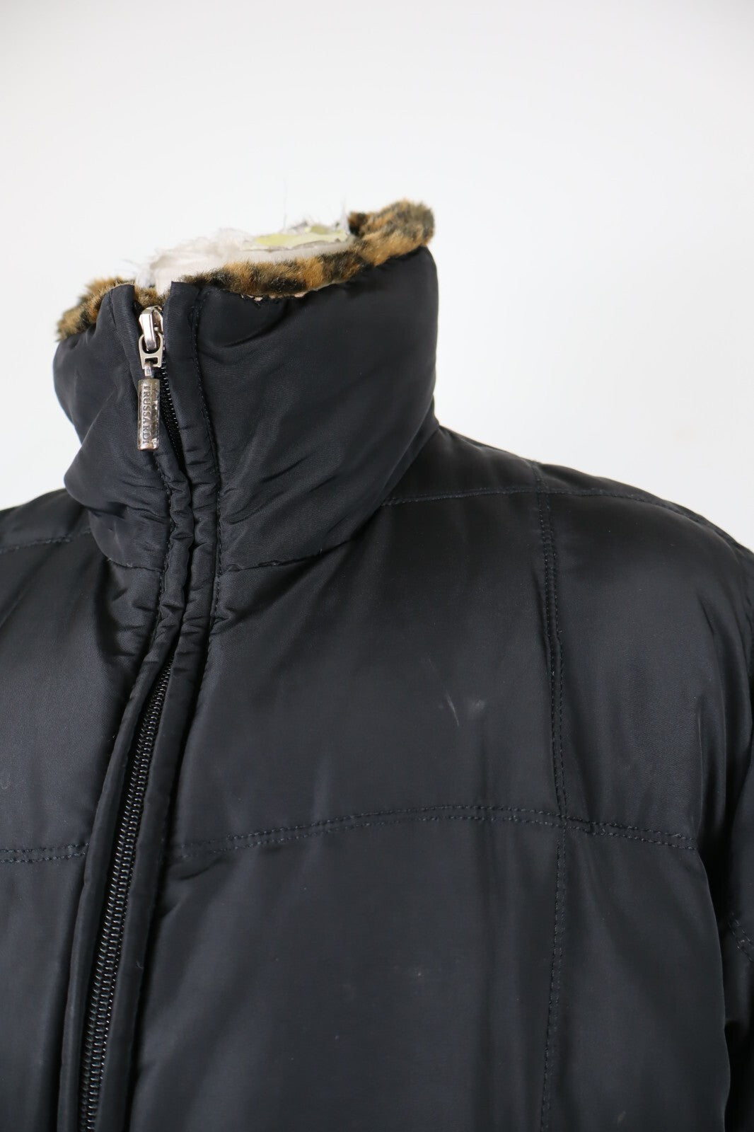 TRUSSARDI JEANS GIUBBINO IMBOTTITO DONNA 44 VINTAGE WOMAN JACKET CASUAL VINTAGE