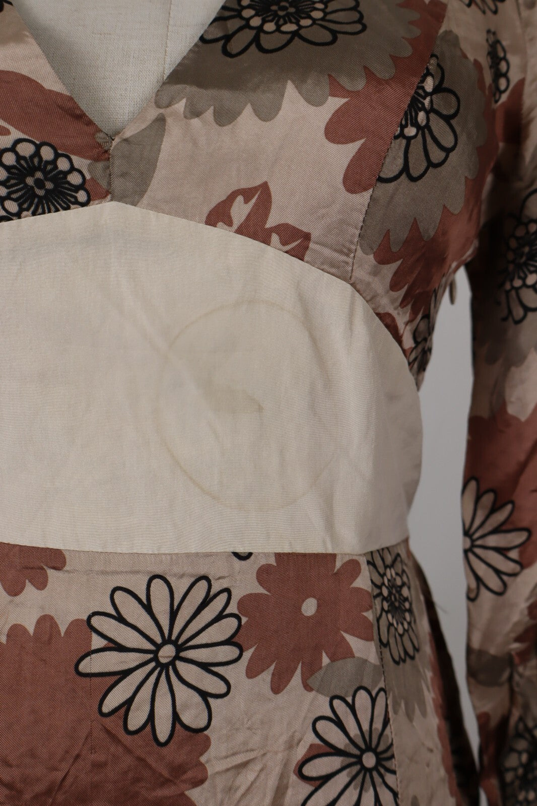 SIMONA BARBIERI TWINSET VESTITO DONNA TG 4M WOMAN CASUAL VINTAGE DRESS