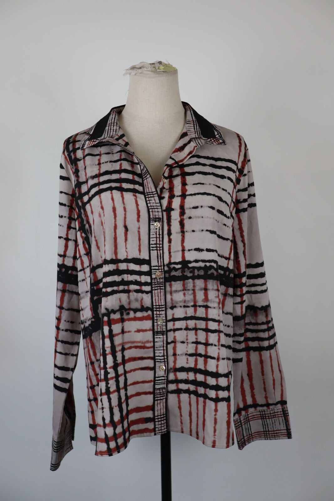 MAX&CO CAMICIA DONNA TG. 48 WOMAN SHIRT BLOUSE CASUAL VINTAGE