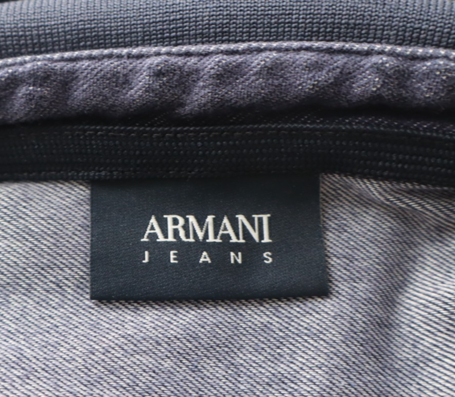 ARMANI JEANS POLO MAGLIA UOMO COTONE  L MAN COTTON T- SHIRT CASUAL VINTAGE LOGO