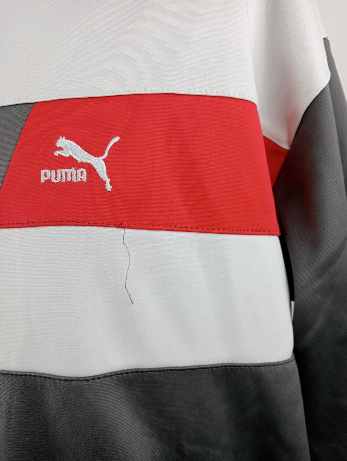 PUMA GIACCA SPORTIVA UOMO Tg. 6 MAN VINTAGE CASUAL SPORT JACKET CON ZIP