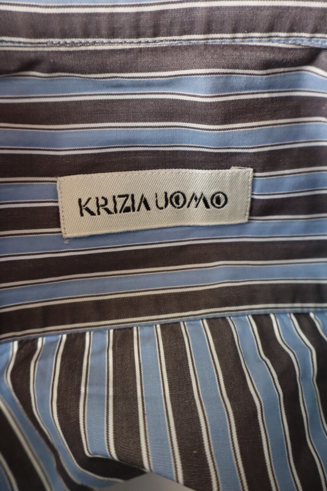 KRIZIA CAMICIA UOMO COTONE TG. 16,5 MAN CASUAL VINTAGE COTTON SHIRT