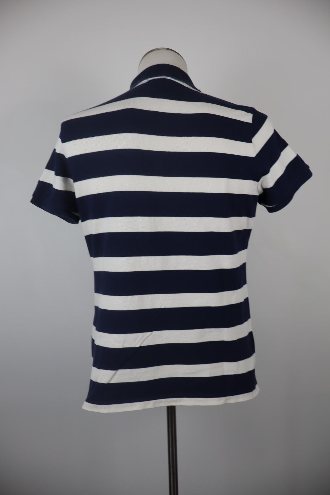 RALPH LAUREN POLO MAGLIA UOMO COTONE XL MAN T- SHIRT CASUAL VINTAGE LOGO A RIGHE