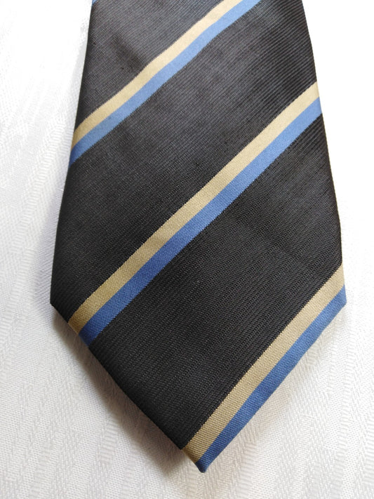 ANDREA CONTE SILK TIE SETA CRAVATTA NECKTIE ITALY SELF TIPPED