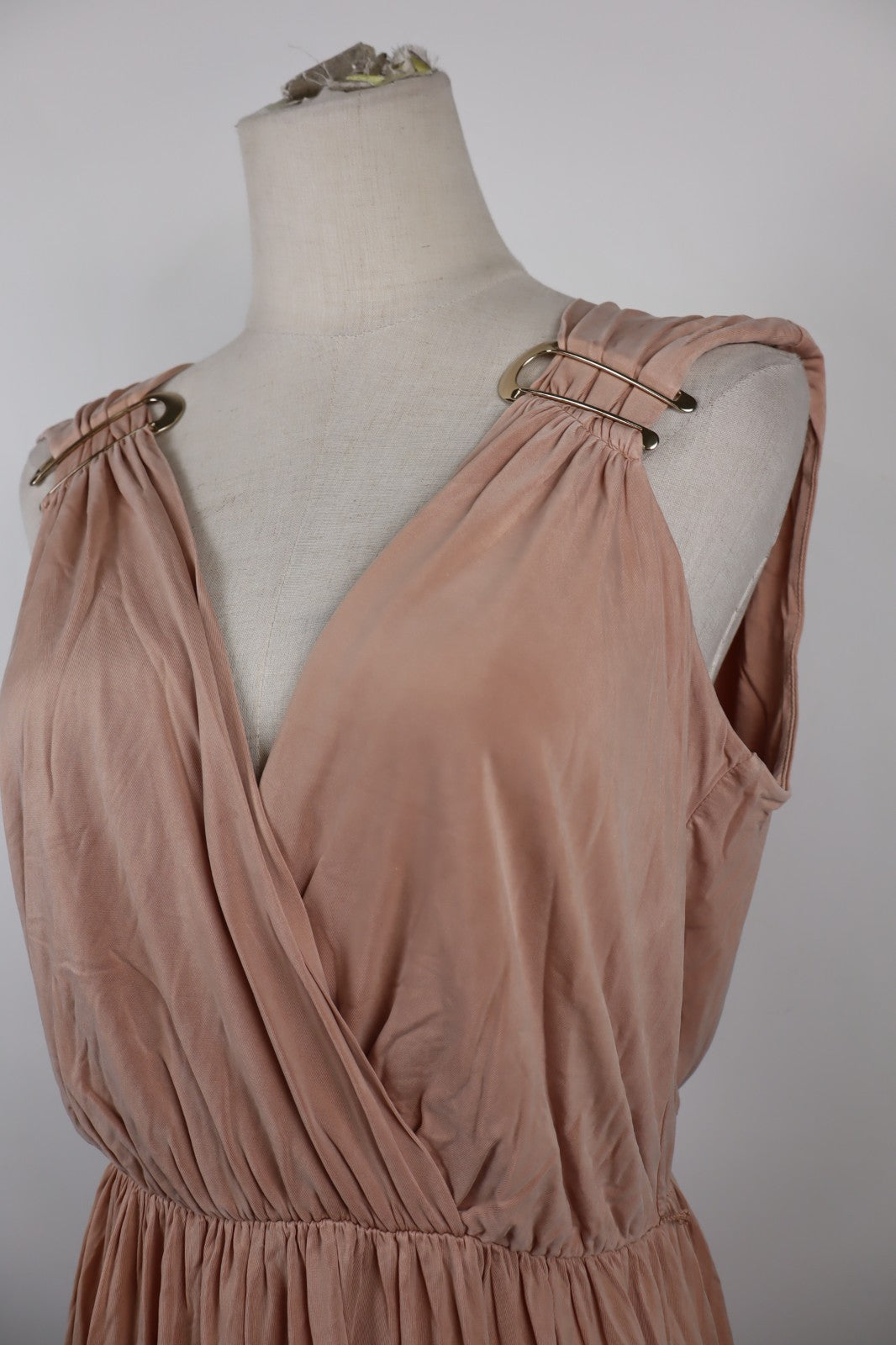 GUESS BY MARCIANO VESTITO SMANICATO DONNA 42 WOMAN CASUAL VINTAGE DRESS ABITO