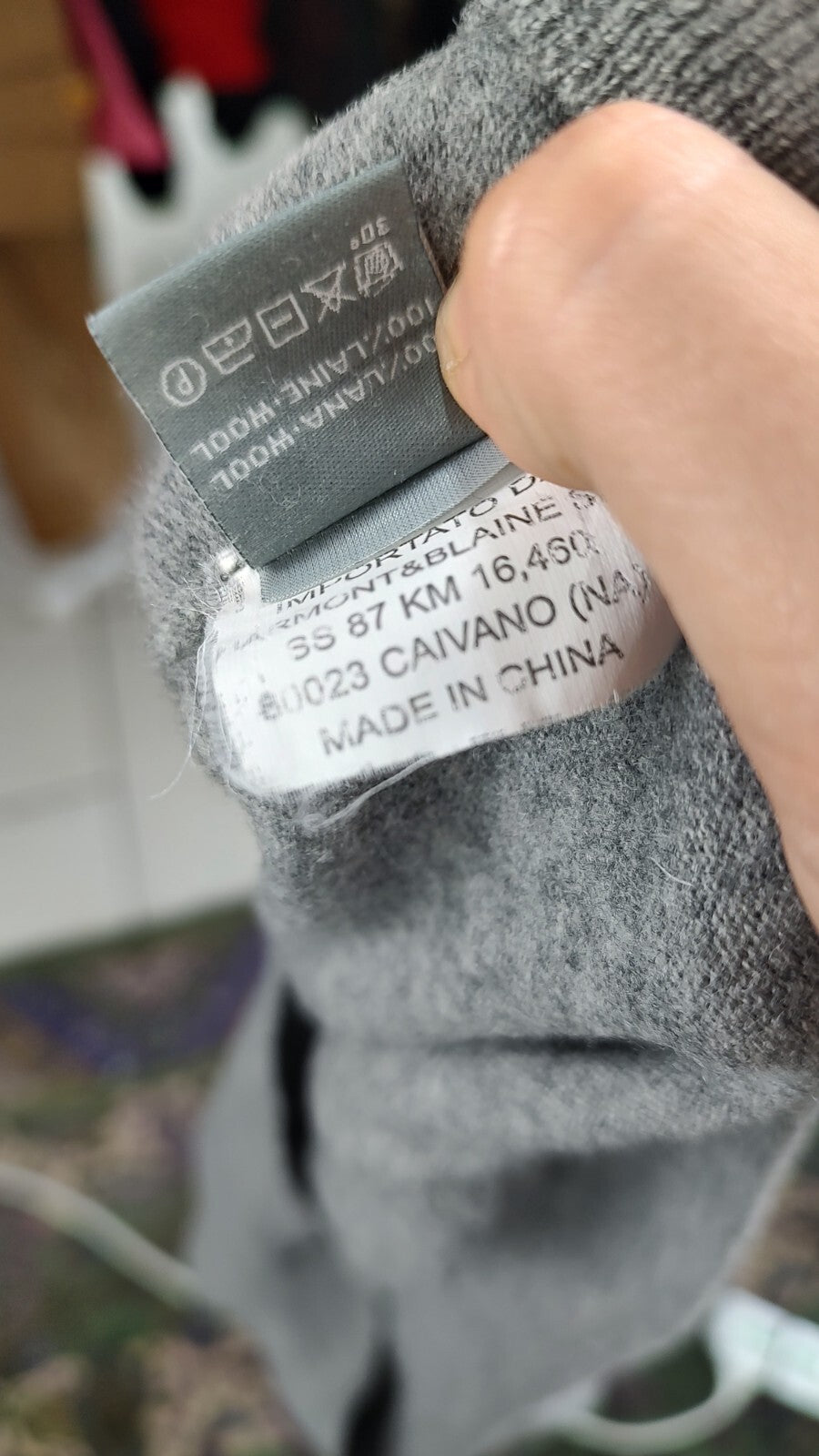 HARMONT & BLAINE MAGLIONE LANA VINTAGE UOMO Tg. XXXL SWEATER MAN CASUAL