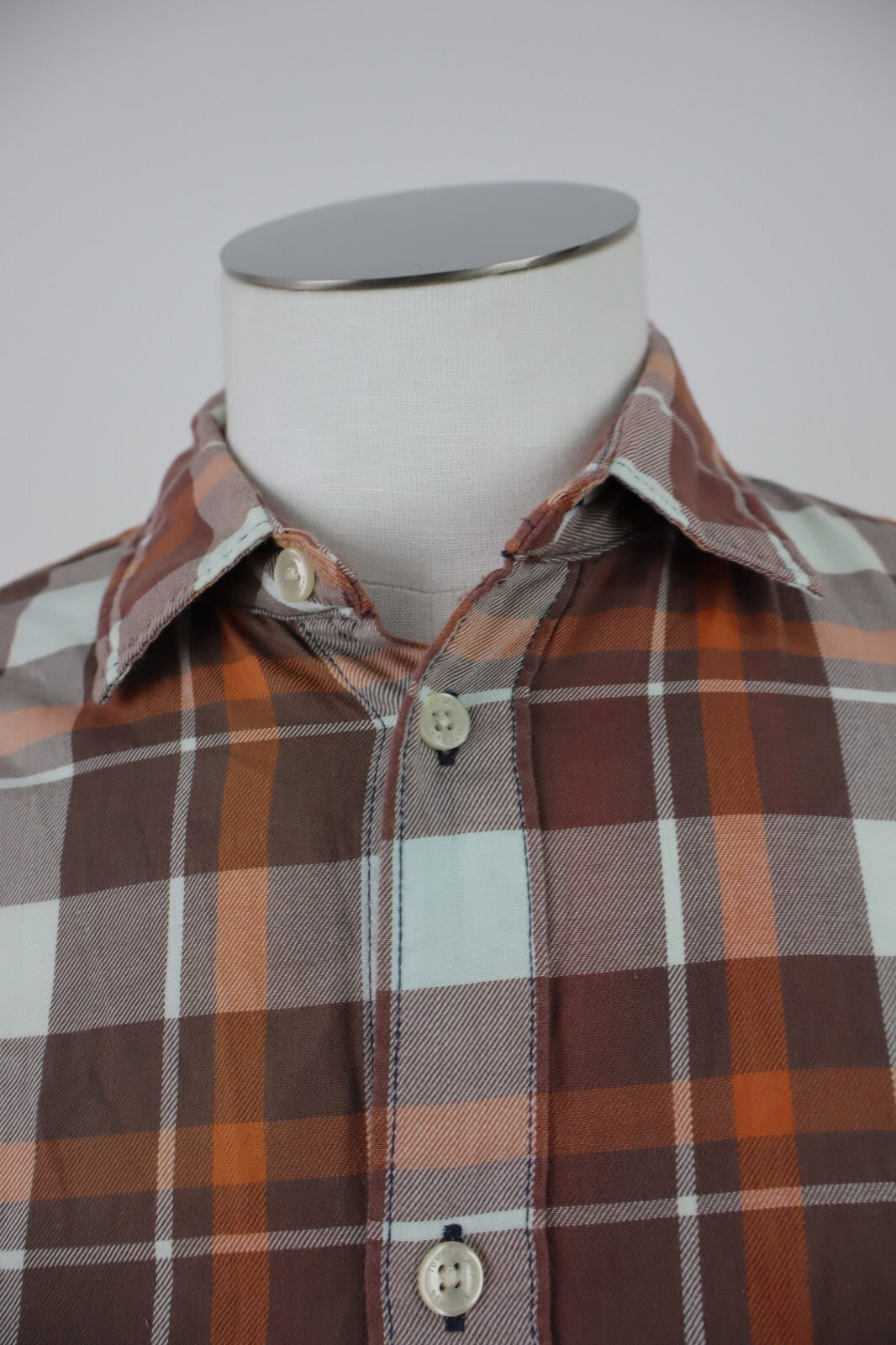 TOMMY HILFIGER CAMICIA UOMO COTONE TG. S MAN CASUAL VINTAGE COTTON SHIRT