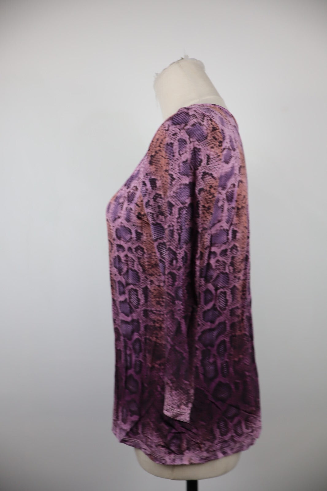 PER TE BY KRIZIA MAGLIA MANICHE A 3/4 DONNA TG 17 WOMAN T-SHIRT CASUAL VINTAGE