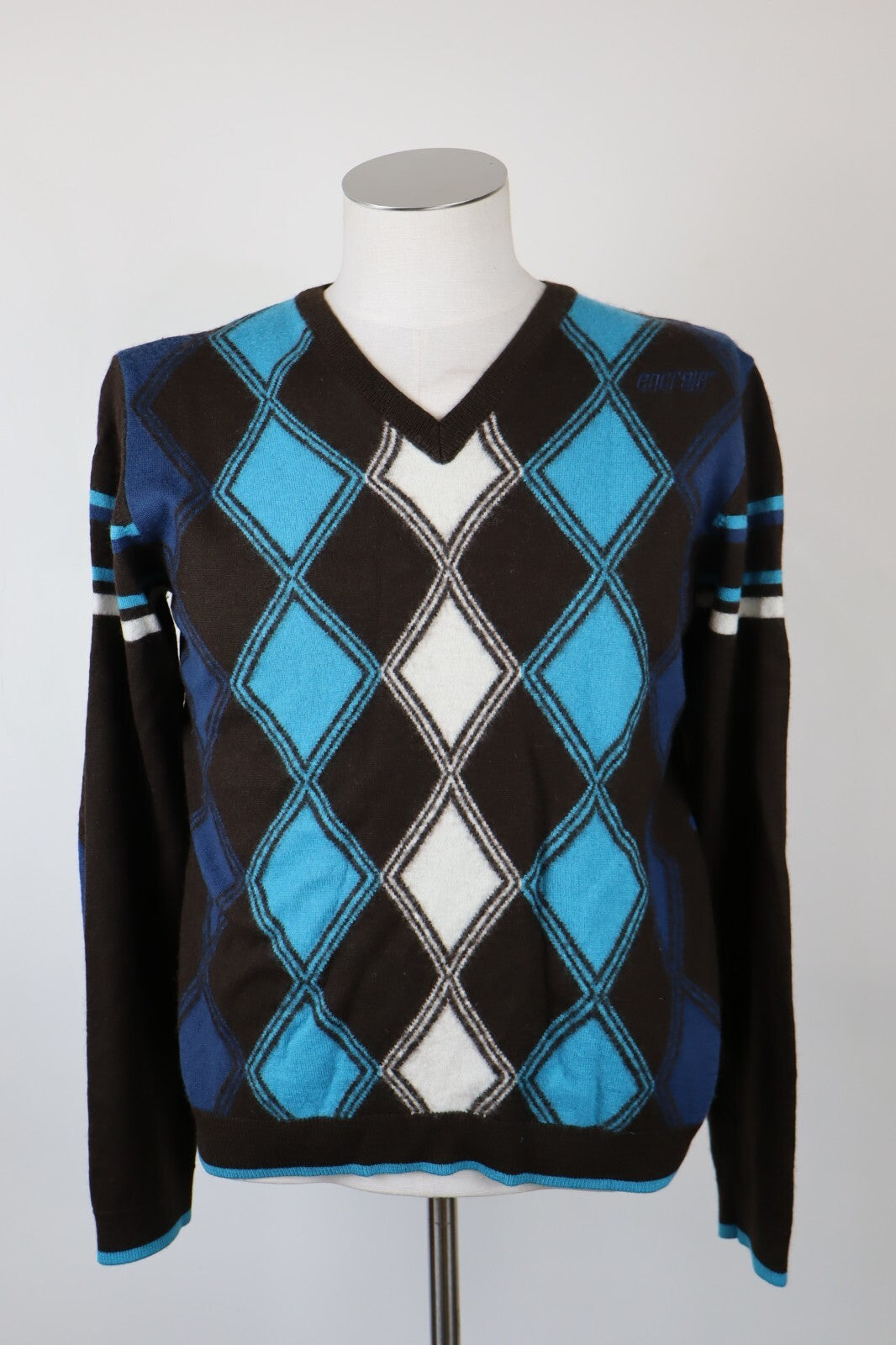 ENERGIE MAGLIONE UOMO Tg. M MAN MAGLIA SWEATER CASUAL VINTAGE LANA WOOL