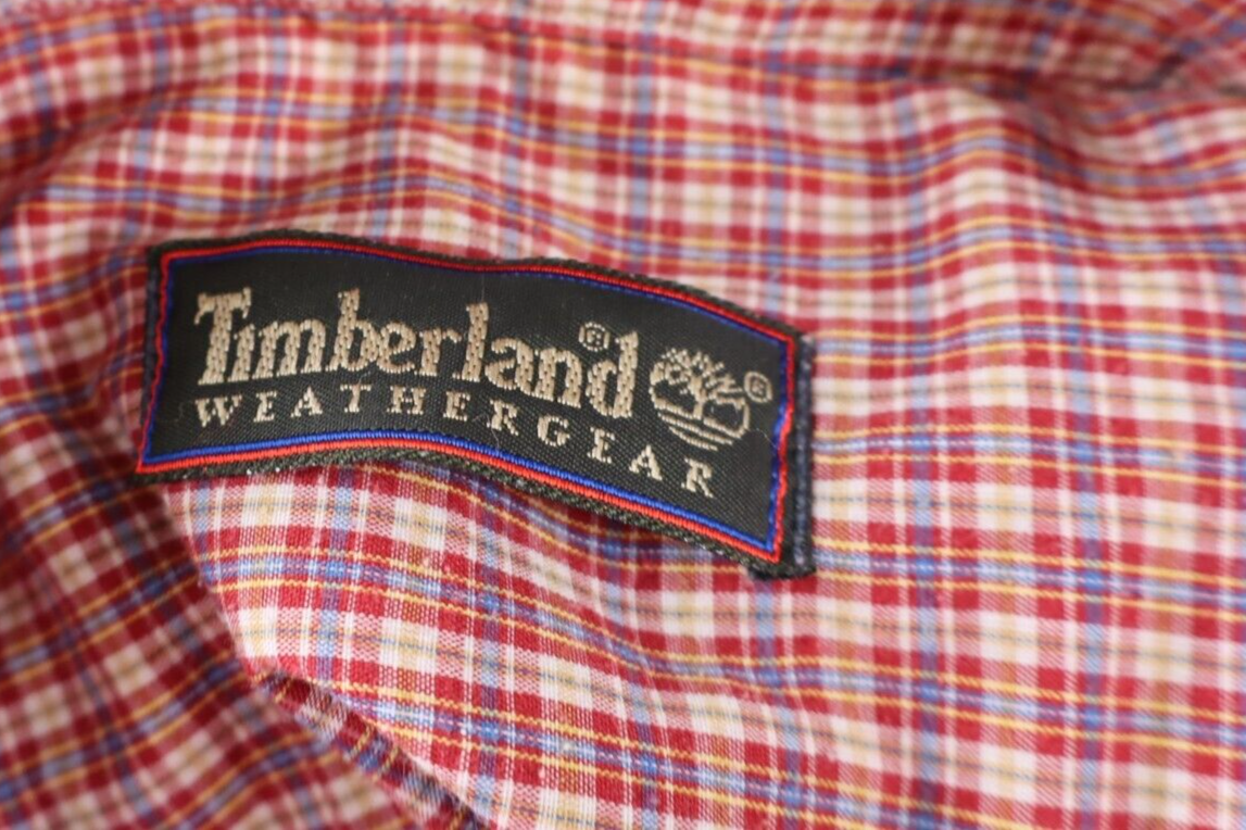 TIMBERLAND CAMICIA UOMO TG. XL MAN CASUAL VINTAGE SHIRT COTONE COTTON