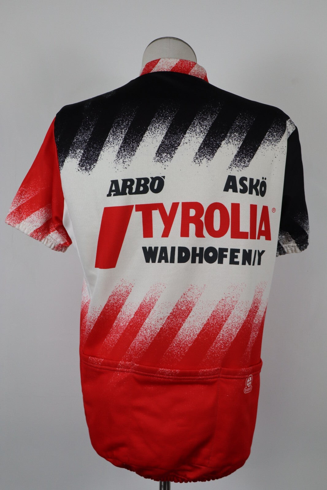 ARBO ASKO DENTI MAGLIA CICLISMO CYCLING UOMO TG. XL MAN SHIRT SPORT VINTAGE