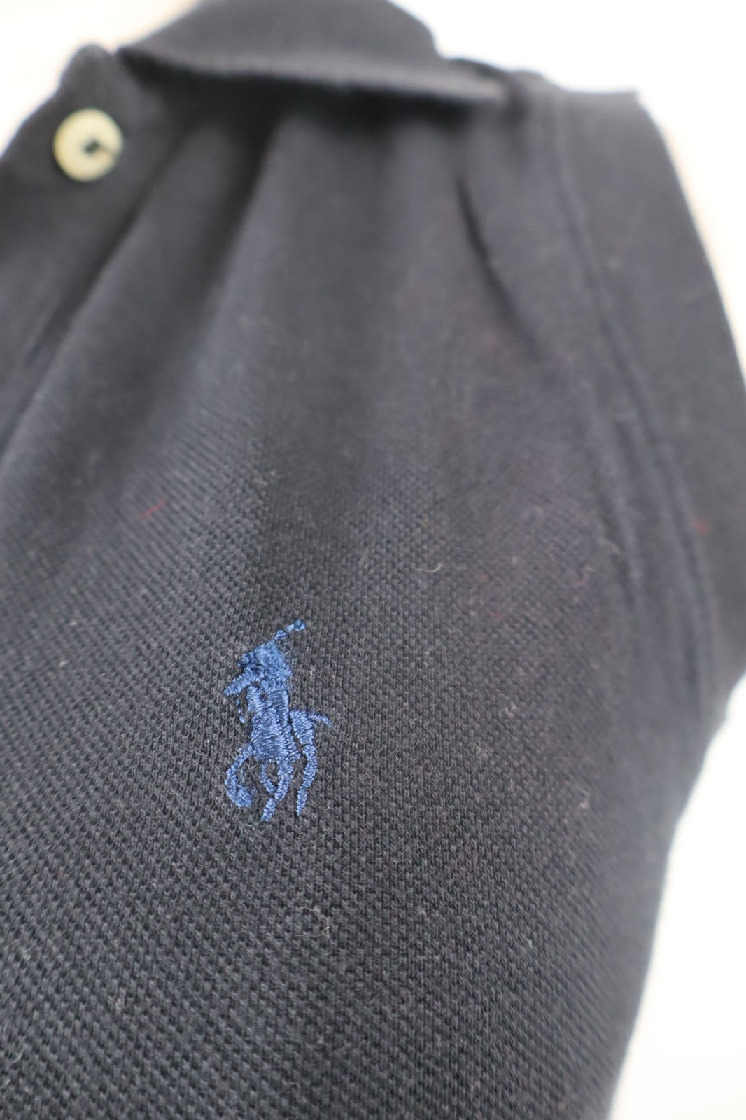 RALPH LAUREN POLO SMANICATA DONNA MAGLIA COTONE TG XS WOMAN SHIRT CASUAL VINTAGE