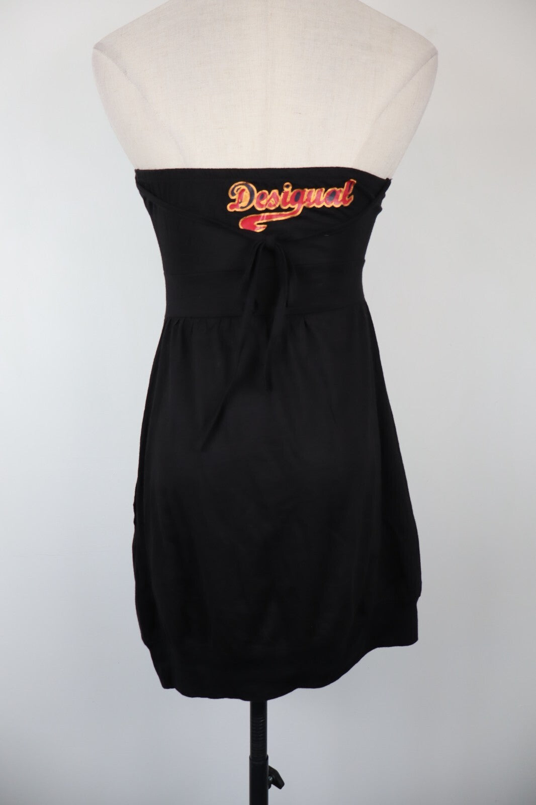 DESIGUAL VESTITO DONNA TG. S WOMAN CASUAL VINTAGE DRESS ABITO COTONE COTTON