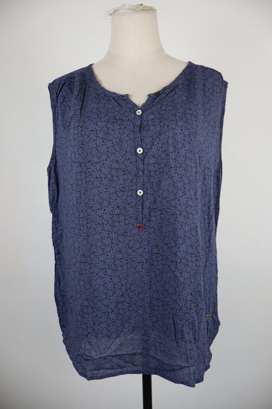 NAPAPIJRI CAMICIA SMANICATO DONNA TG. XL WOMAN SHIRT CASUAL VINTAGE MODAL
