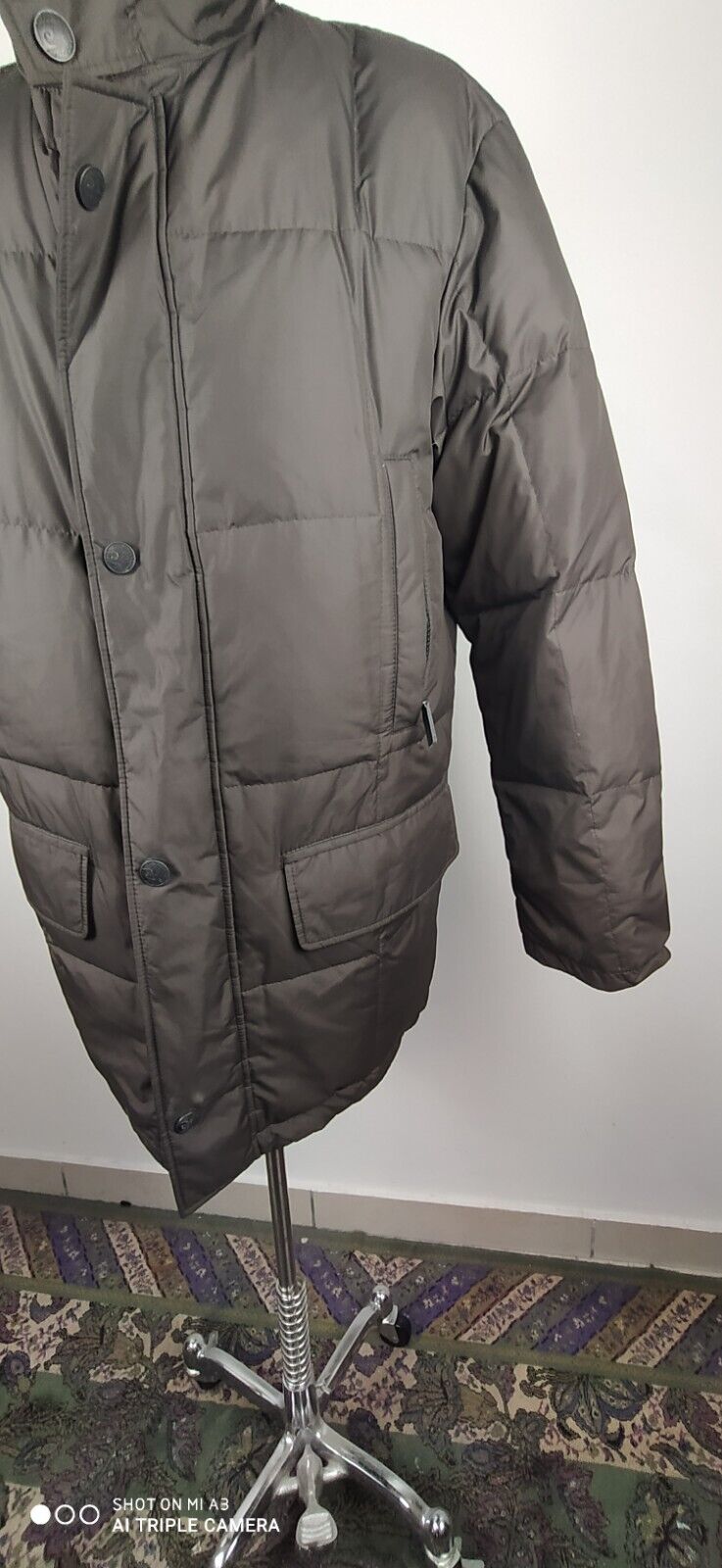 PIERRE CARDIN GIUBBINO PIUMINO UOMO Tg 50 VINTAGE MAN JACKET GIACCA CASUAL