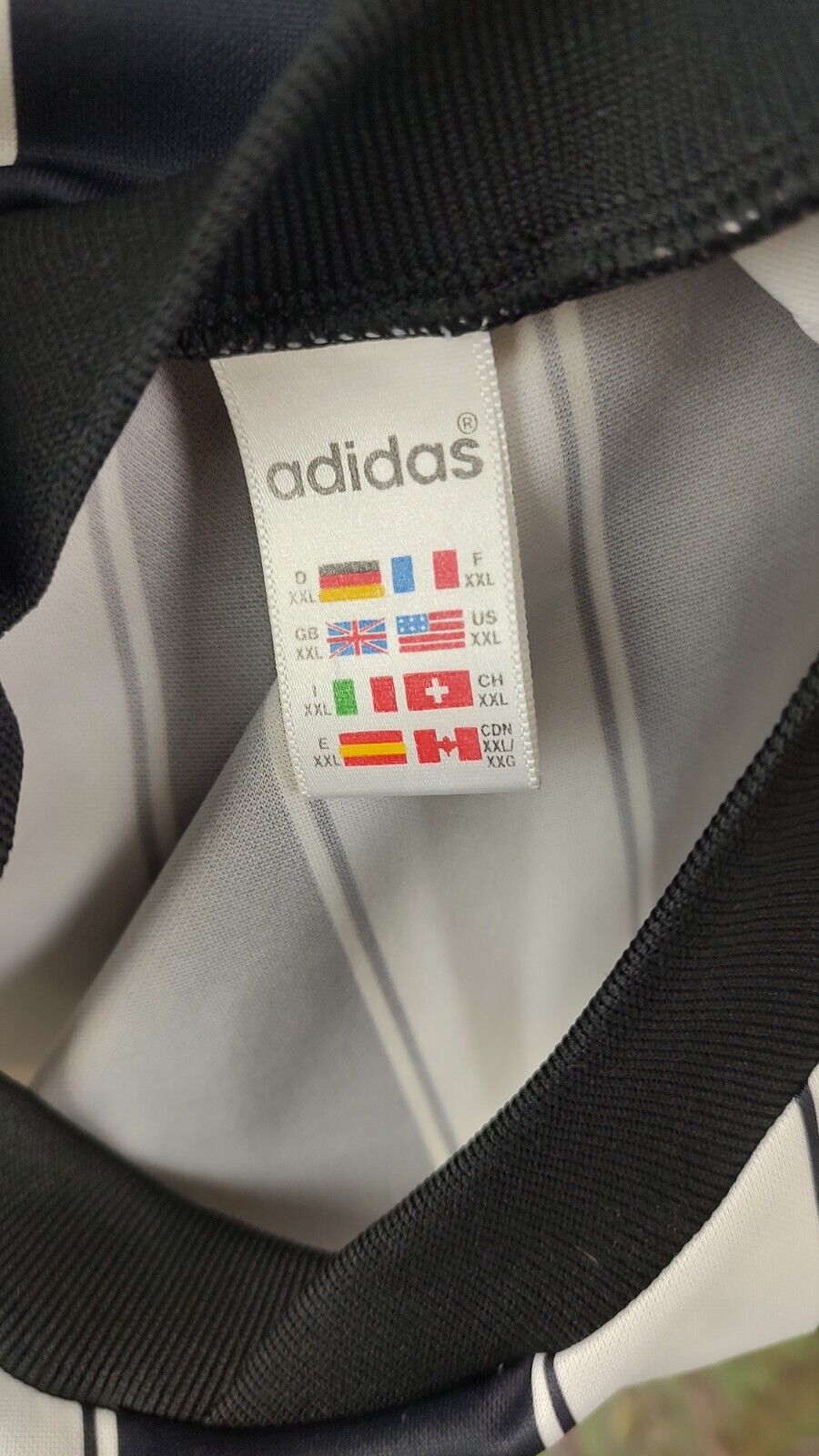 ADIDAS N. 9 MAGLIA CALCIO UOMO Tg 2XL SOCCER TRIKOT MAN JERSEY