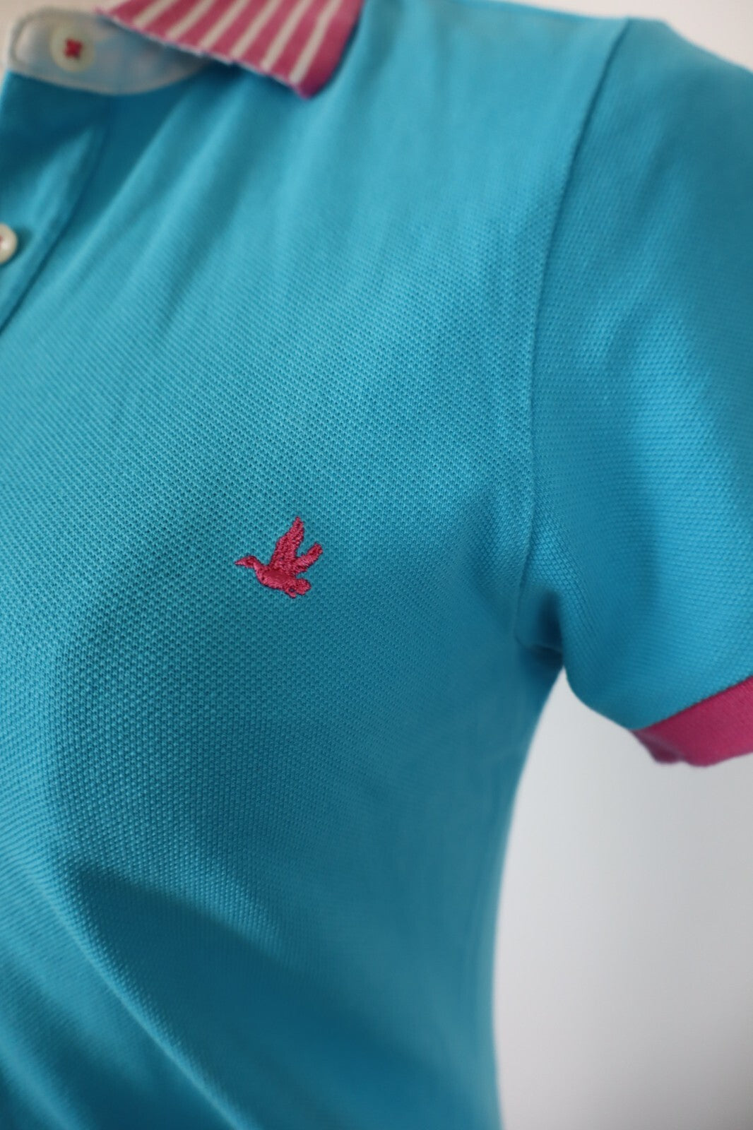 BROOKSFIELD MAGLIA POLO DONNA COTONE TG. 42 WOMAN SHIRT CASUAL VINTAGE COTTON