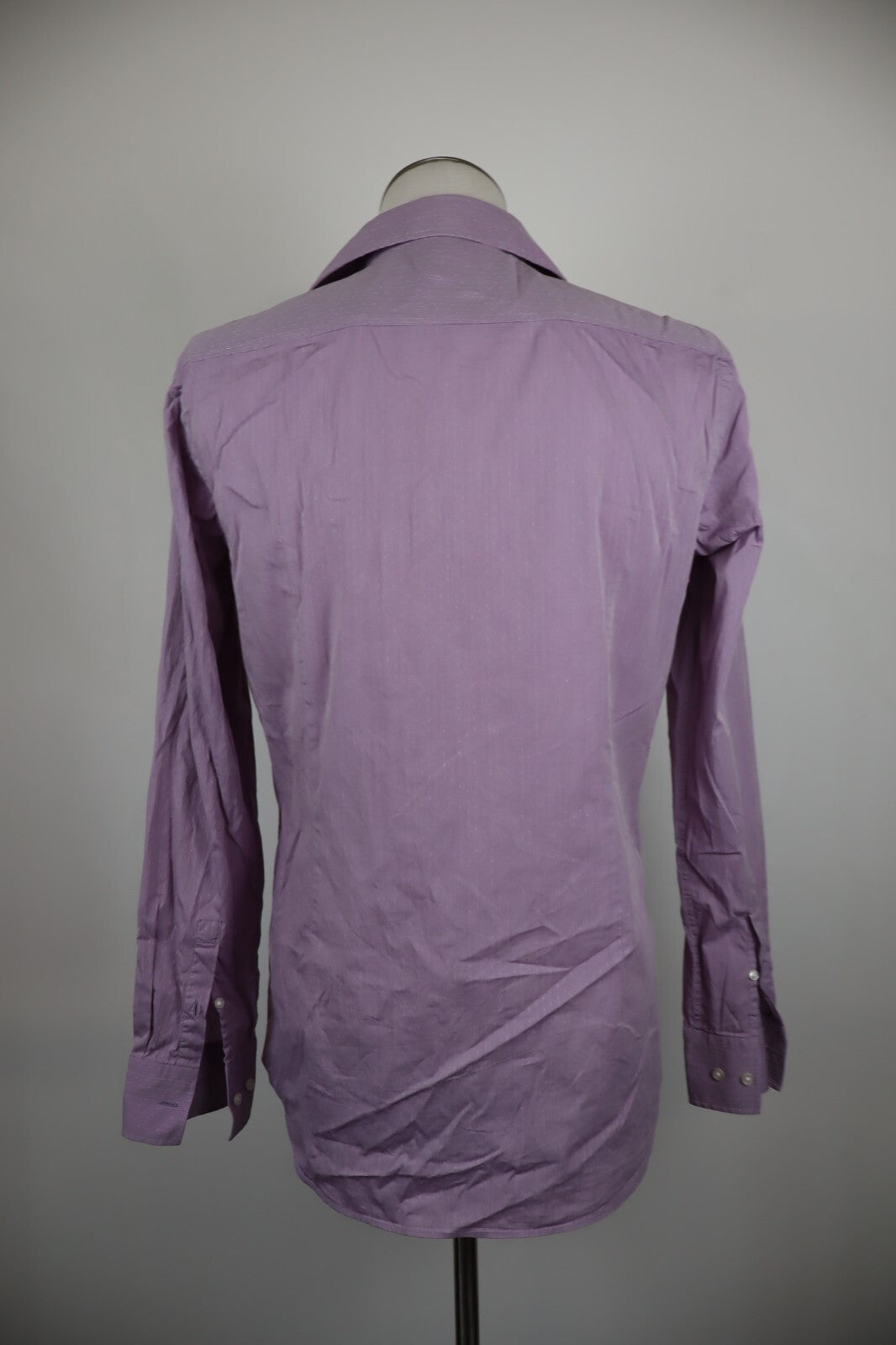 HUGO BOSS CAMICIA UOMO TG. 39 15 1/2 SLIM MAN CASUAL VINTAGE SHIRT COTONE COTTON