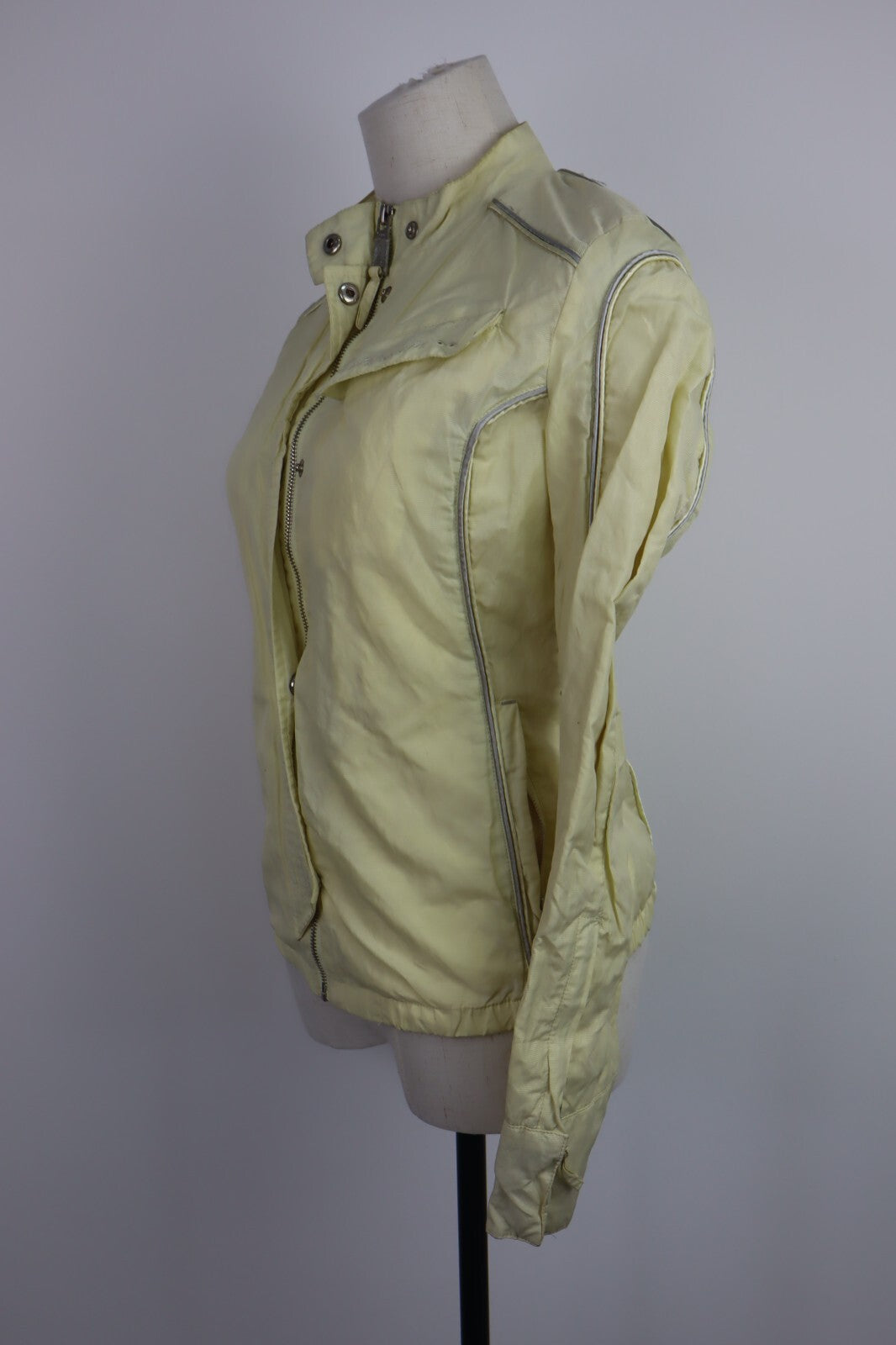 ZU ELEMENT GIUBBINO LEGGERO GIACCA DONNA TG L WOMAN CASUAL JACKET VINTAGE