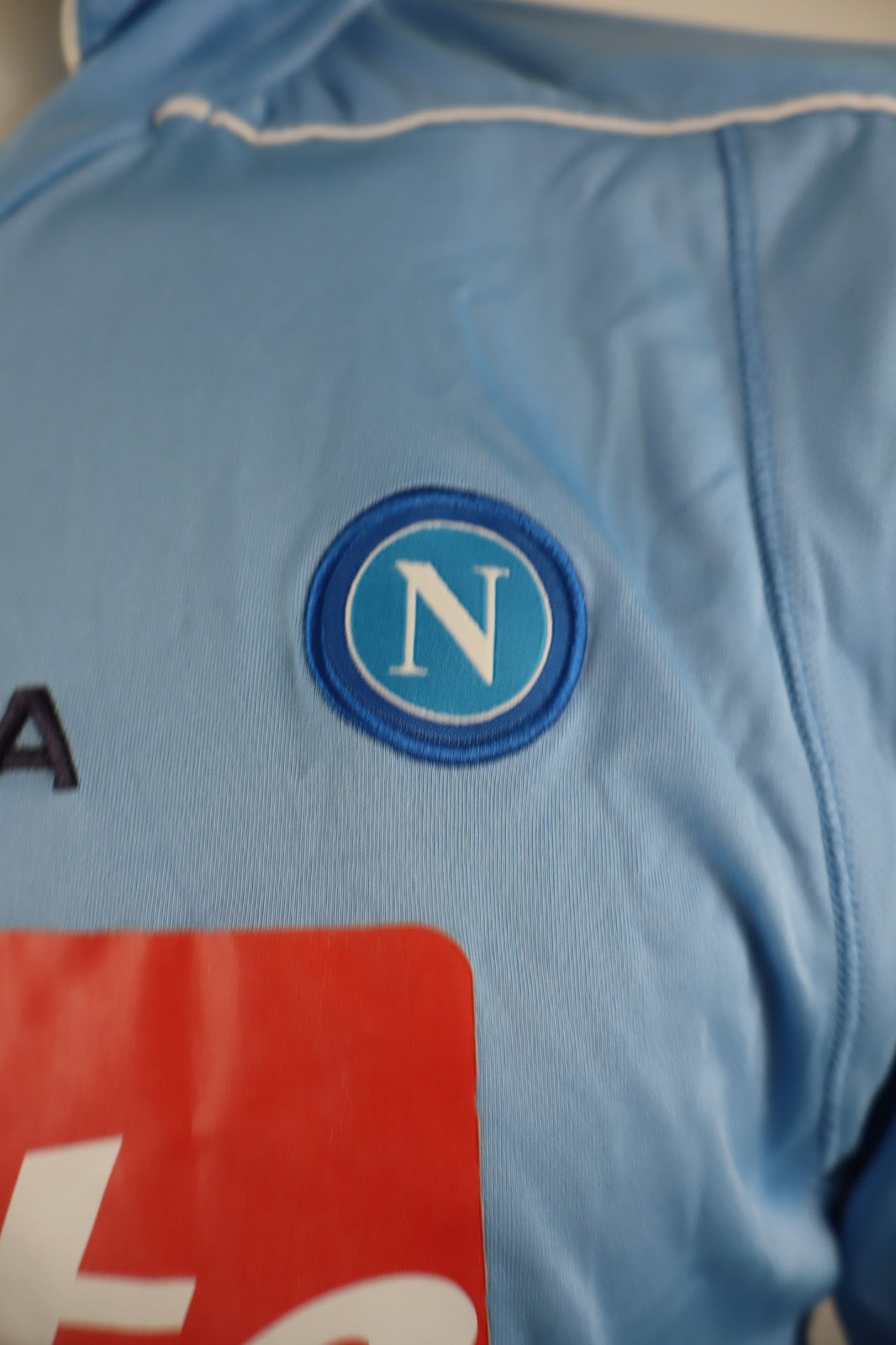 DIADORA SSC NAPOLI MAGLIA CALCIO TRIKOT UOMO TG L SOCCER JERSEY  T-SHIRT SPORT