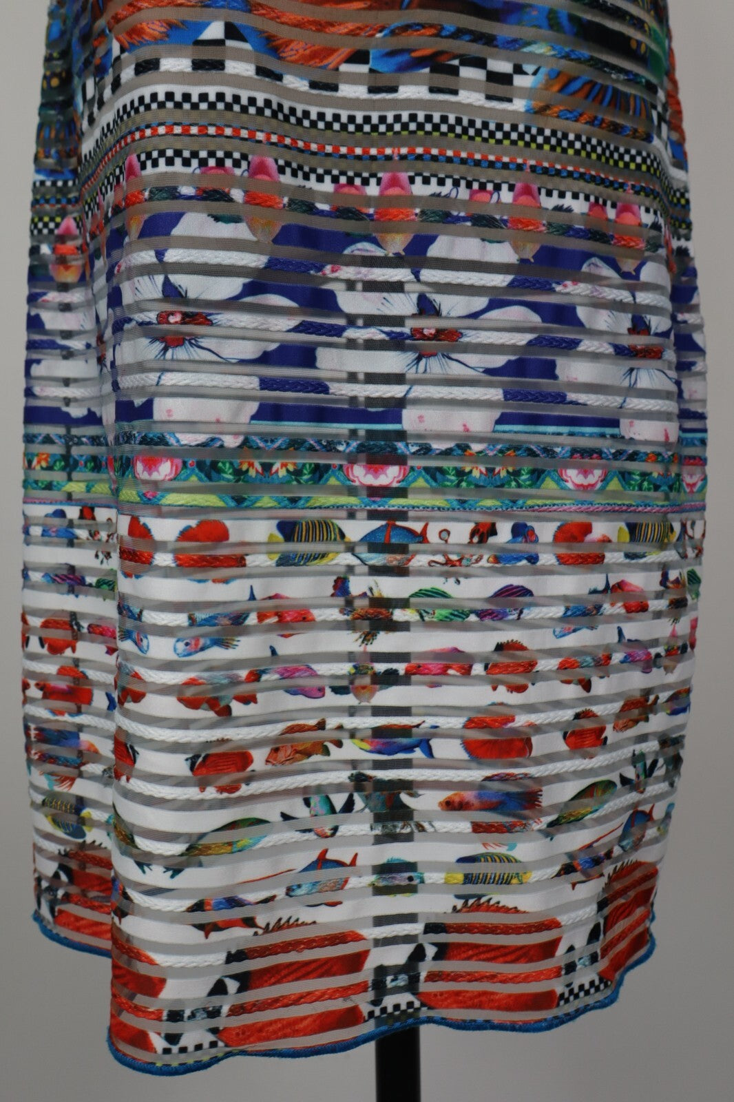 DESIGUAL VESTITO DONNA TG. XS WOMAN CASUAL VINTAGE DRESS ITALIA