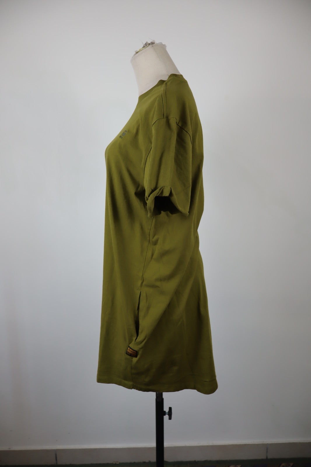 G-STAR RAW VESTITO ABITO DONNA TG. S WOMAN CASUAL VINTAGE DRESS MAGLIA COTONE