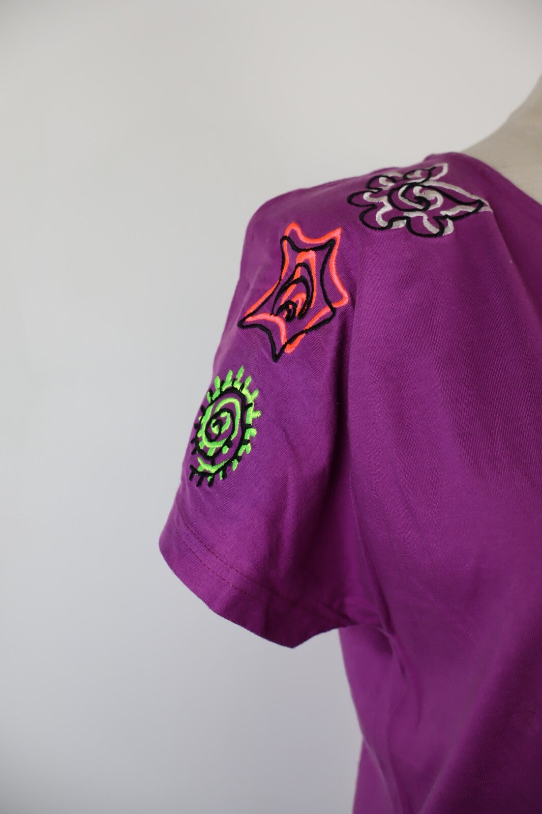 FILA MAGLIA DONNA TG. 48 WOMAN CASUAL VINTAGE T-SHIRT COTONE