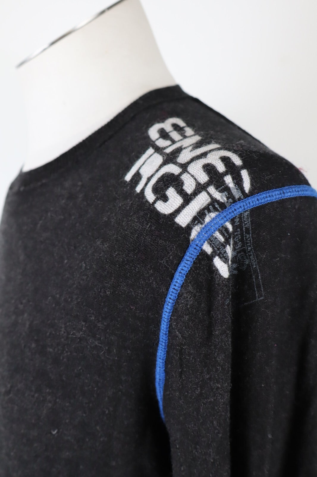 ENERGIE MAGLIONE UOMO Tg. M MAN MAGLIA SWEATER CASUAL VINTAGE LANA WOOL