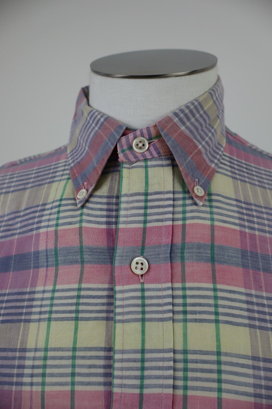 POLO RALPH LAUREN CAMICIA SHIRT UOMO TG L MAN VINTAGE CASUAL COTONE COTTON