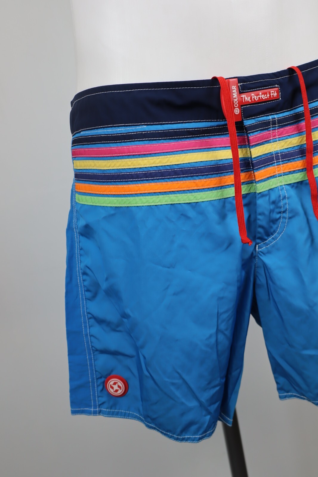 COLMAR COSTUME PANTALONCINO MARE UOMO TG 48 MEN SWIMSUIT VINTAGE CASUAL