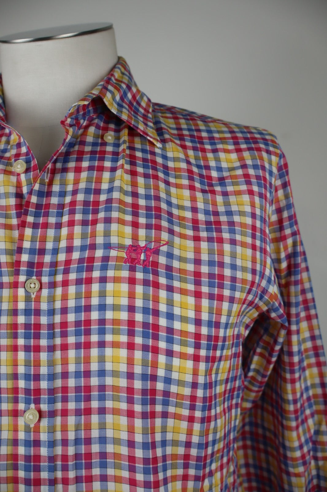 HENRY COTTON'S CAMICIA UOMO TG. 37 MAN CASUAL VINTAGE SHIRT COTONE COTTON