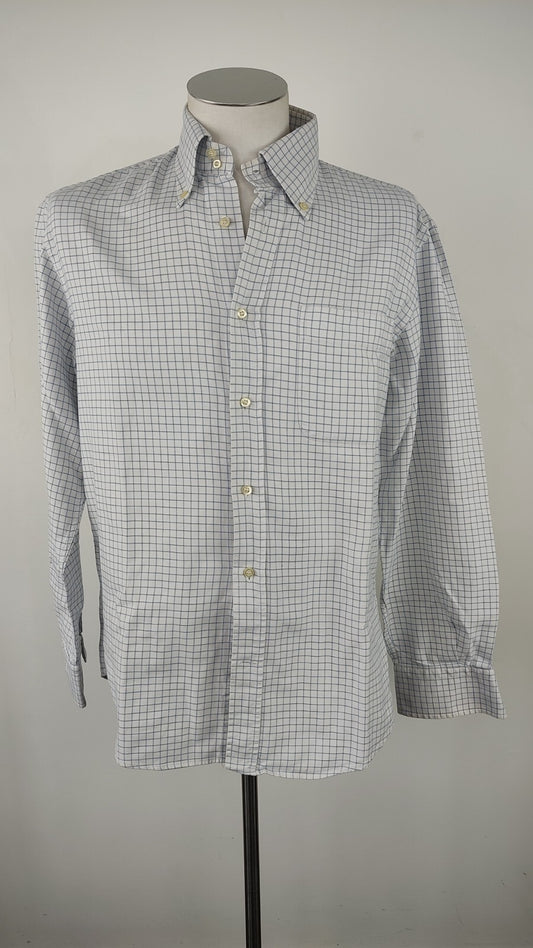 PIERRE CARDIN CAMICIA UOMO TG. 40 MAN CASUAL VINTAGE SHIRT COTONE