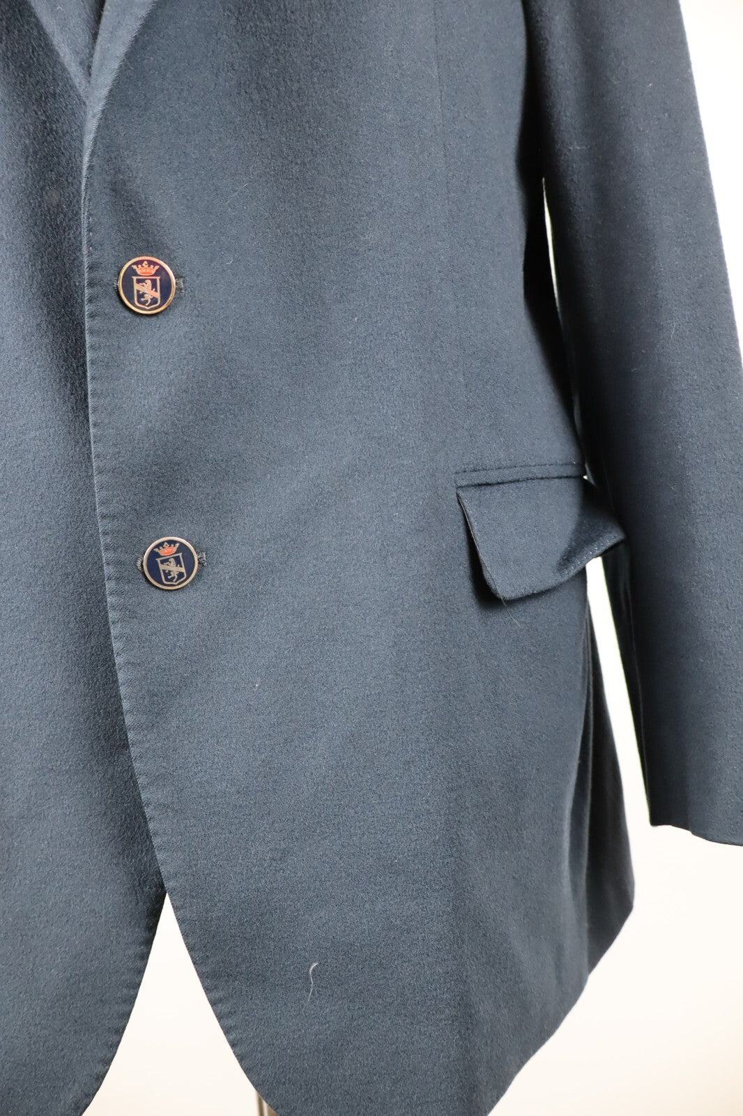 ING LORO PIANA PER DOMENICO DE GIUDICI BLAZER GIACCA TG 48 LANA WOOL UOMO MAN