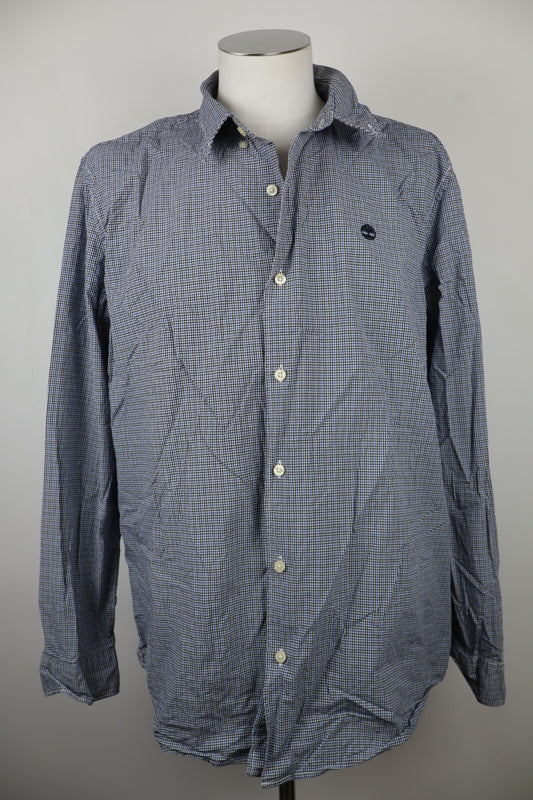 TIMBERLAND CAMICIA UOMO COTONE  2XL MAN CASUAL VINTAGE COTTON SHIRT MULTICOLORE
