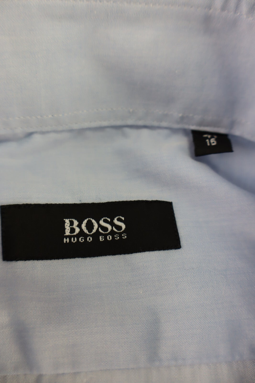 HUGO BOSS CAMICIA UOMO TG. 41 / 16 MAN CASUAL VINTAGE SHIRT COTONE COTTON