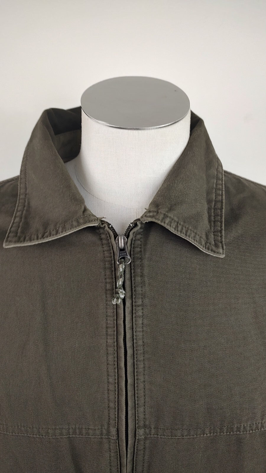 COLUMBIA GIUBBINO UOMO Tg L MAN CASUAL VINTAGE JACKET  COTONE