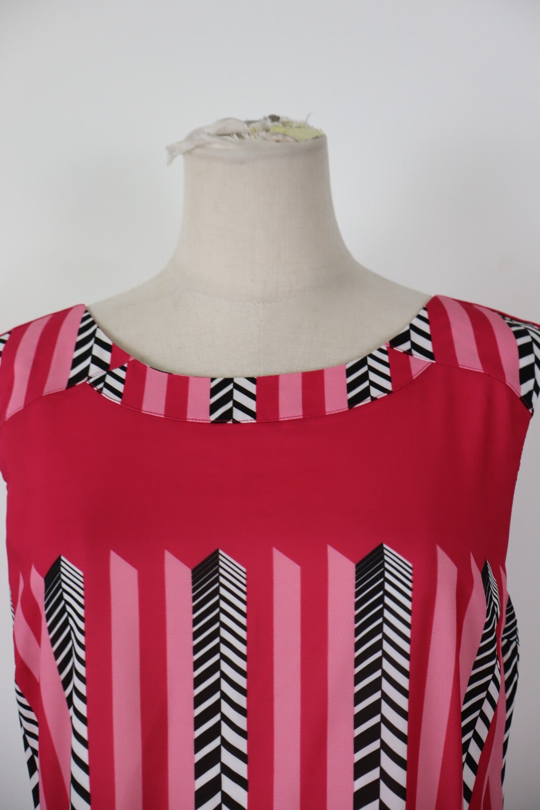 BYBLOS VESTITO DONNA TG. 44 WOMAN CASUAL VINTAGE DRESS ABITO