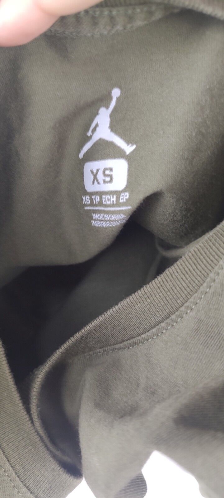 NIKE JORDAN MAGLIA UOMO TG XS MAN T-SHIRT CASUAL VINTAGE