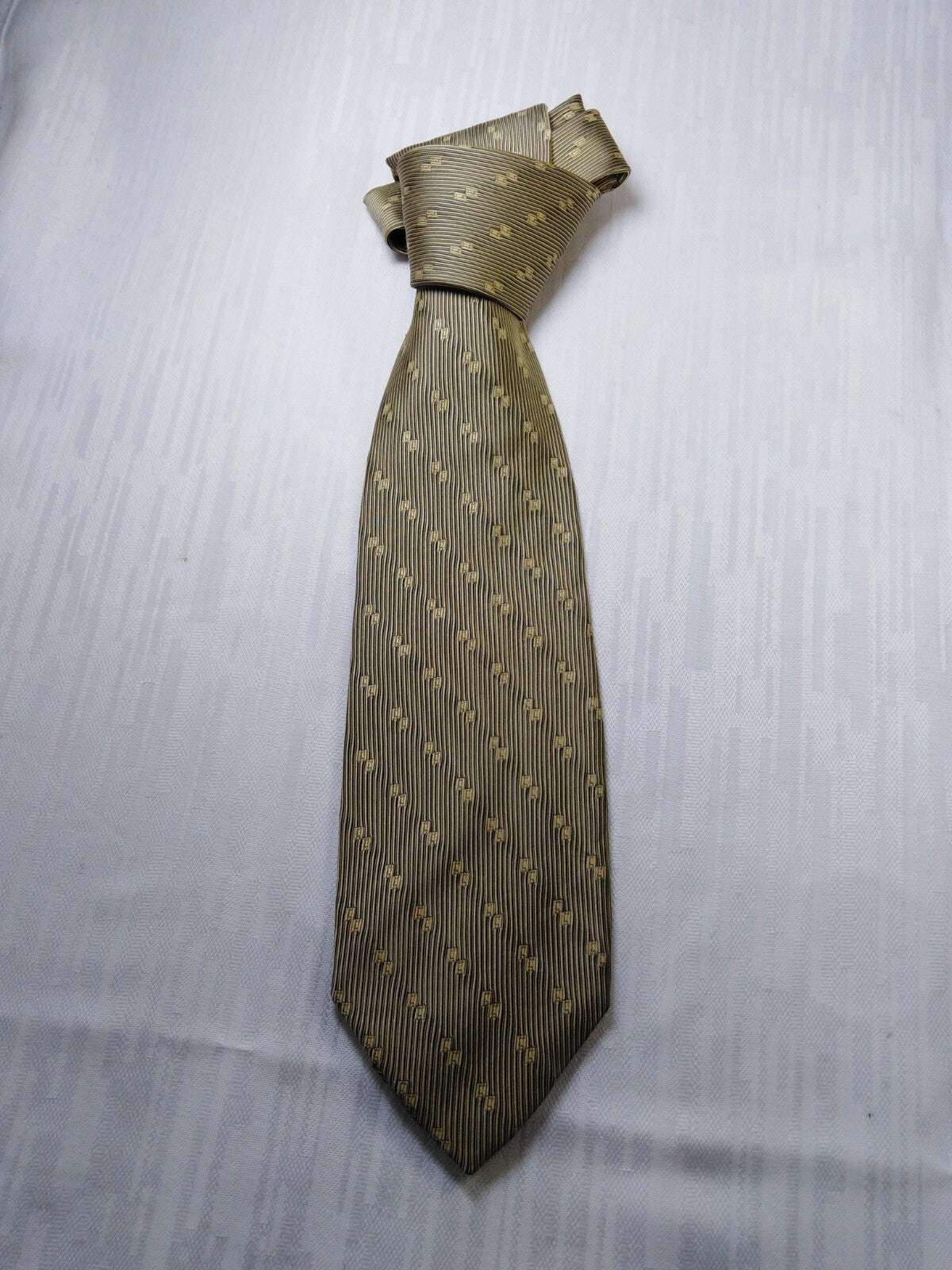 BROOKSFIELD 100% SILK TIE SETA CRAVATTA NECKTIE MADE IN ITALY CLASSIC