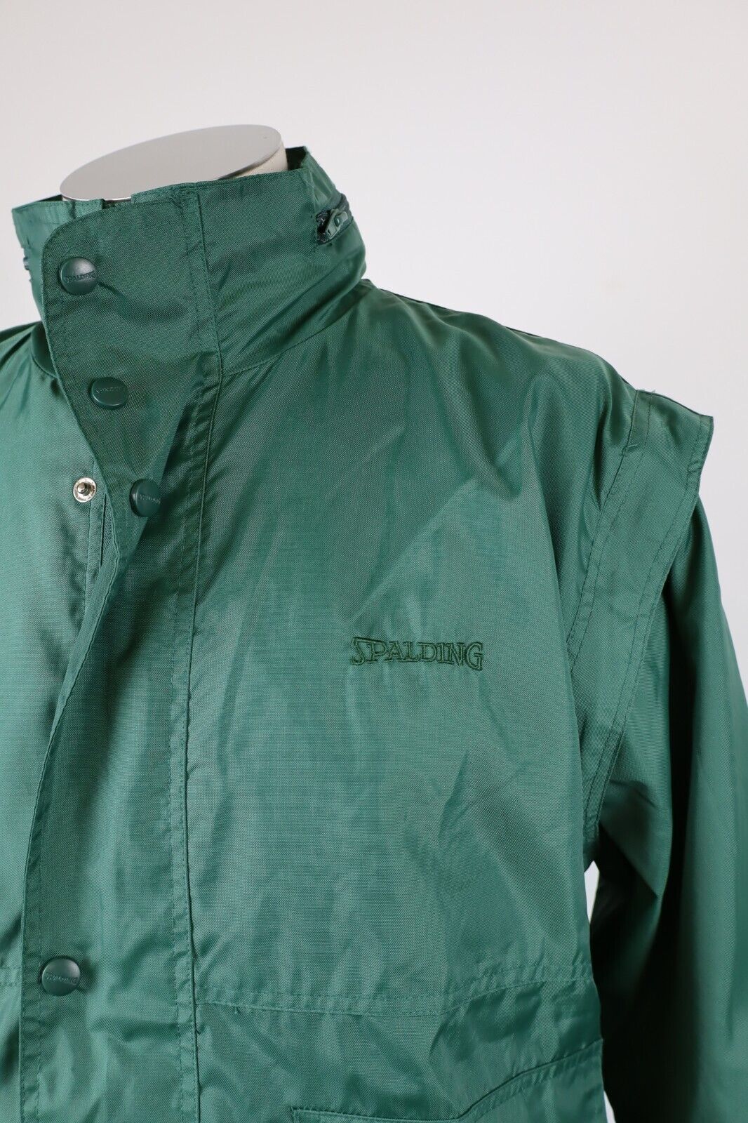 SPALDING GIUBBINO LEGGERO SMANICATO GIACCA UOMO Tg M MAN CASUAL JACKET VINTAGE