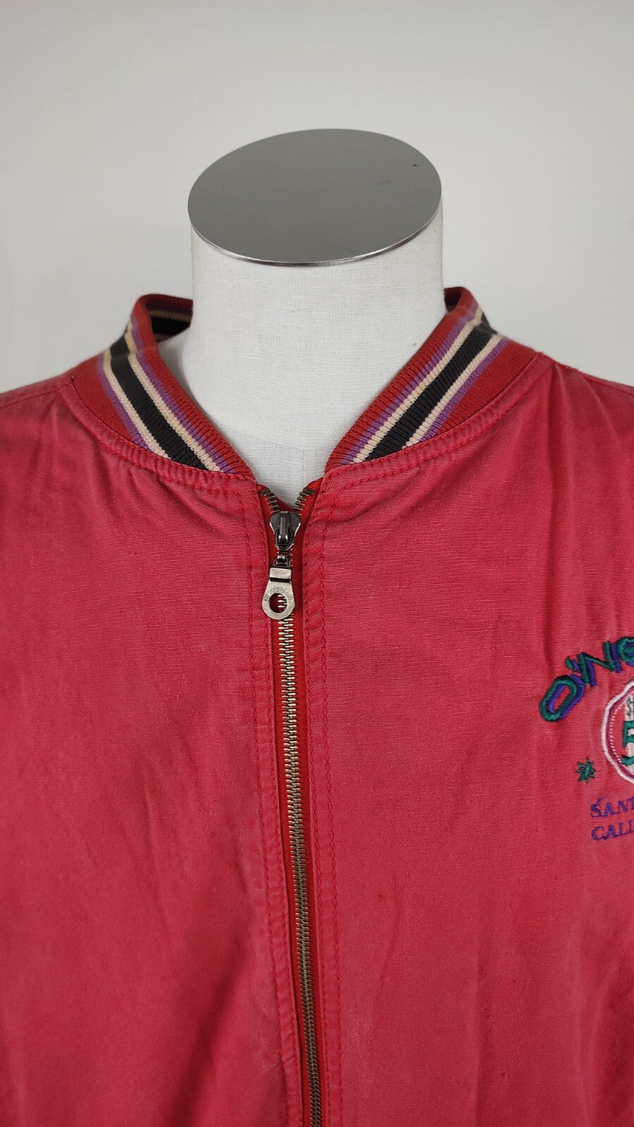 O'NEILL SANTA CRUZ CALIFORNIA GIUBBINO UOMO Tg L MAN CASUAL VINTAGE JACKET