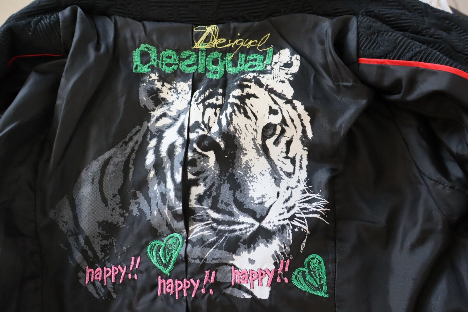 DESIGUAL CAPPOTTO DONNA COAT Tg 40 WOMEN VINTAGE CASUAL JACKET