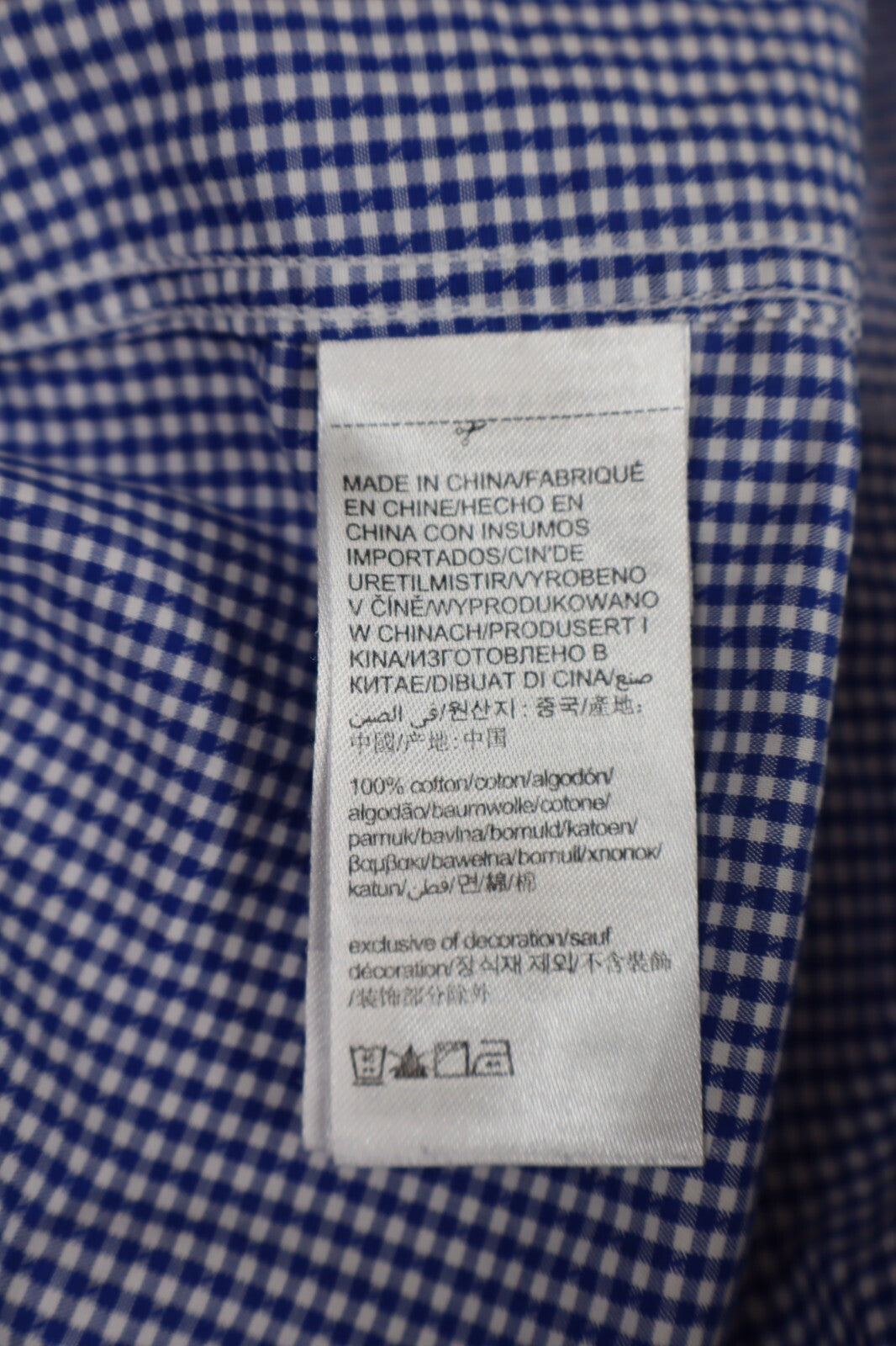 MICHAEL KORS CAMICIA SHIRT UOMO COTONE COTTON TG. 41 16 MAN CASUAL VINTAGE