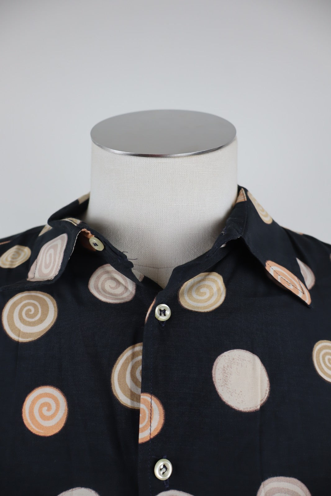 WAMPUM CAMICIA UOMO TG. L MAN CASUAL VINTAGE SHIRT COTONE