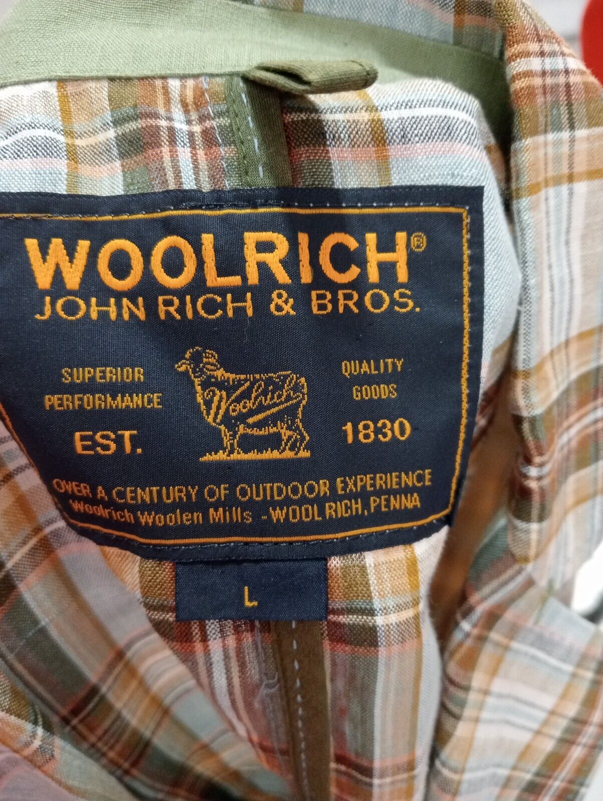 WOOLRICH BLAZER GIACCA DONNA Tg L WOMAN CASUAL VINTAGE JACKET LINO LINEN