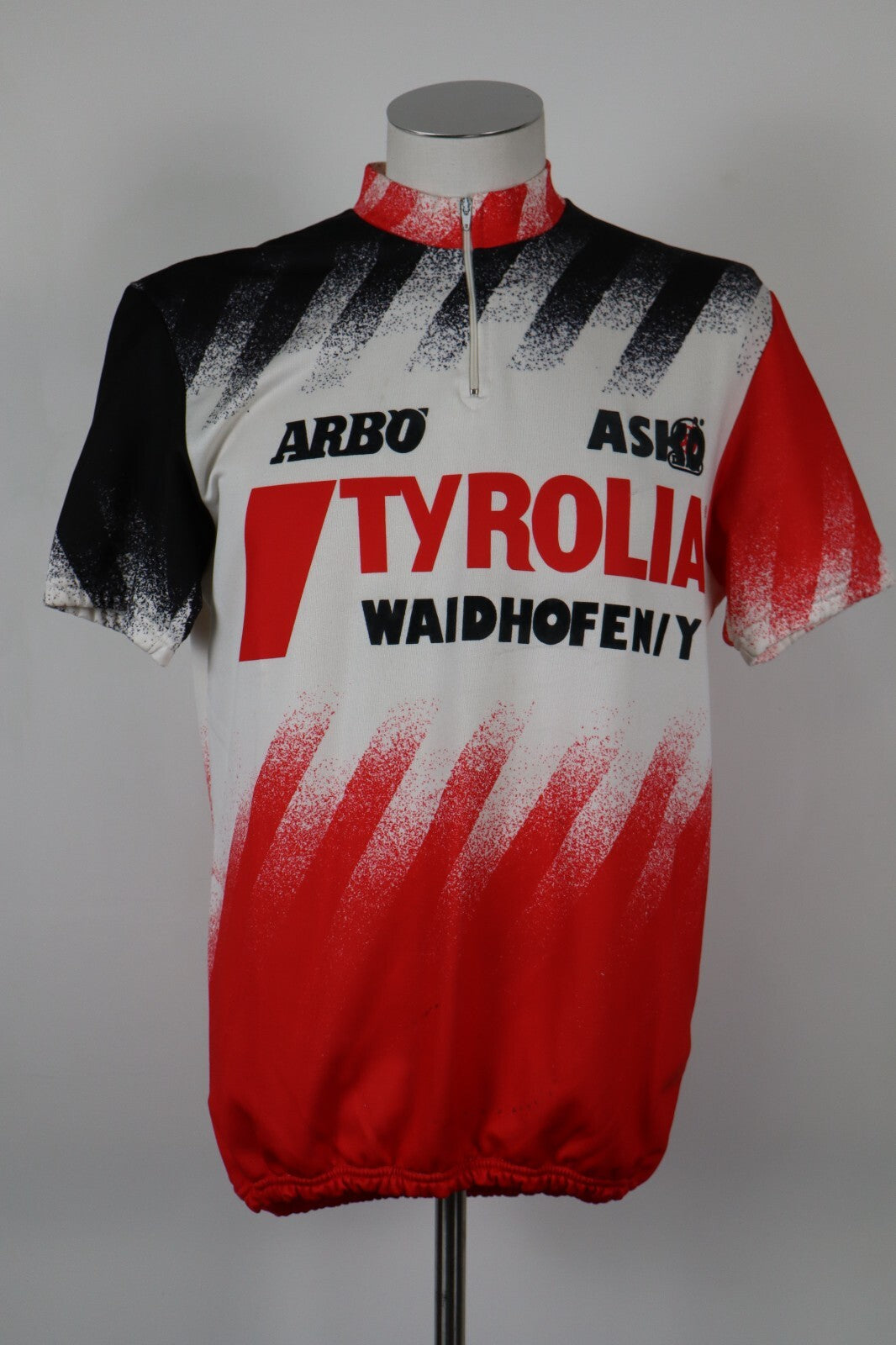 ARBO ASKO DENTI MAGLIA CICLISMO CYCLING UOMO TG. XL MAN SHIRT SPORT VINTAGE